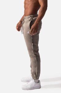 Statement Joggers - Light Gray sold by Jed North