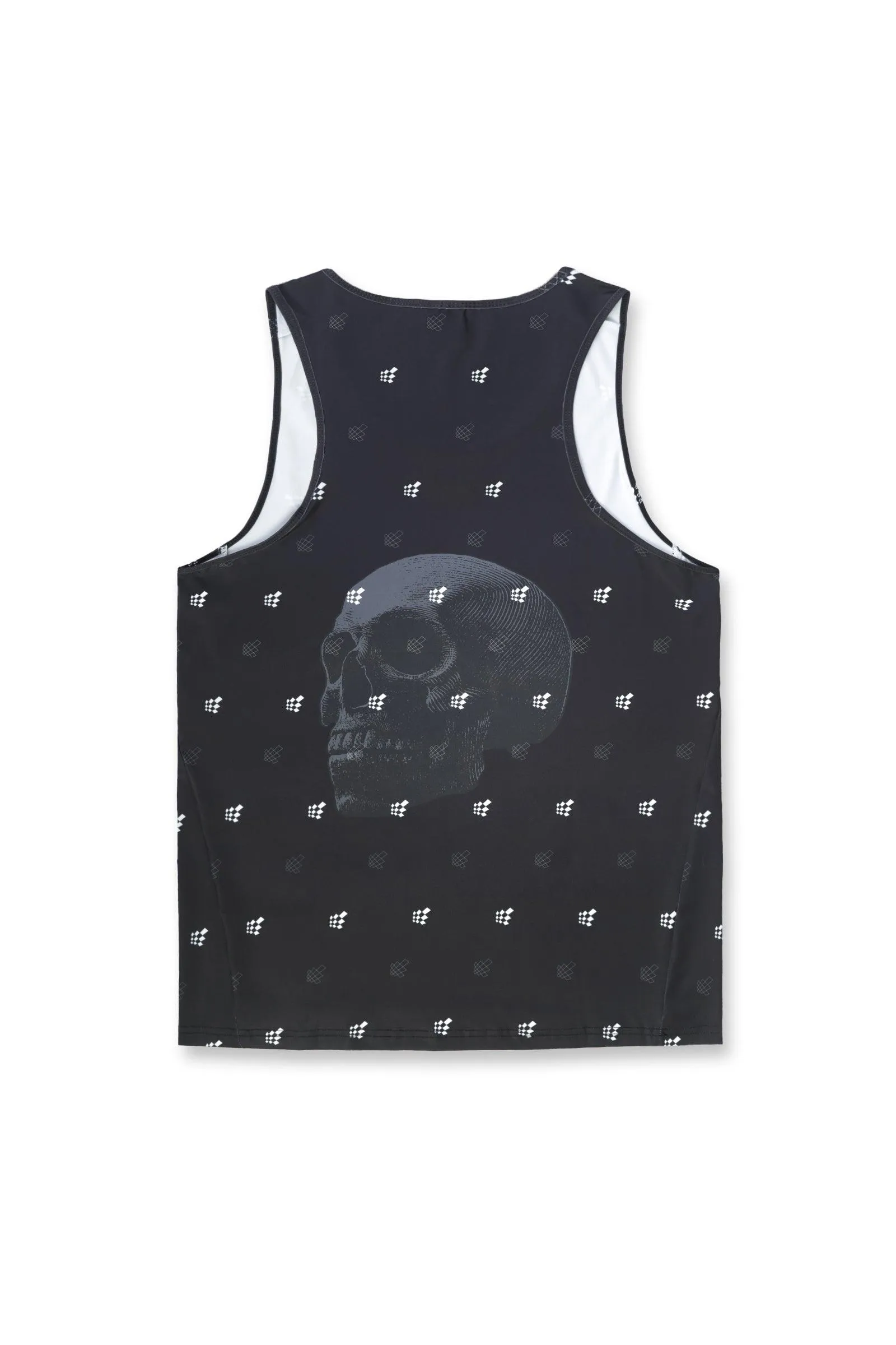 Graphic Muscle Tank Top - Skull Logo sold by Jed North product image thumbnail 3