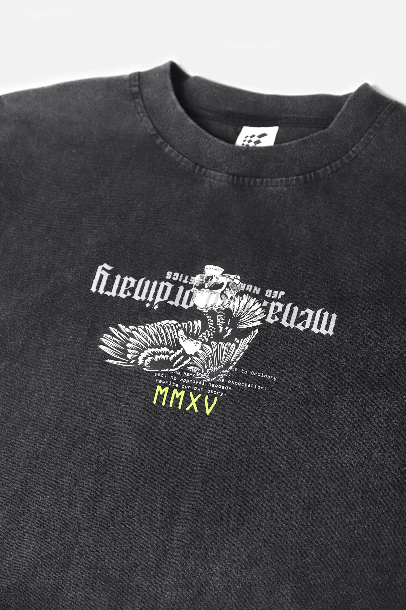 Vintage Oversized T-Shirt - Lightning Eagle sold by Jed North product image thumbnail 5
