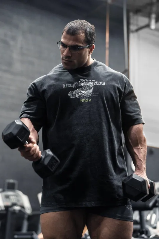 Vintage Oversized T-Shirt - Lightning Eagle sold by Jed North