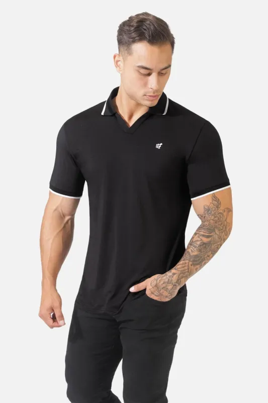 Cool Fit Classic Polo Shirt - Black sold by Jed North