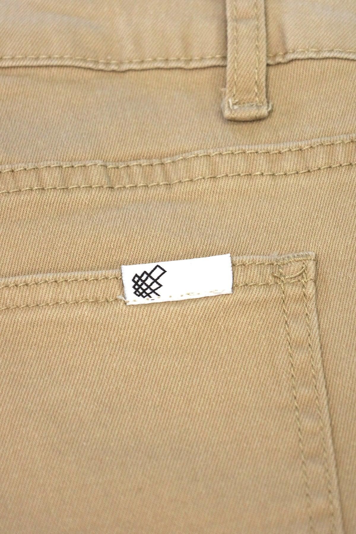 Men's Fitted Stretchy Pants - Khaki sold by Jed North product image thumbnail 8