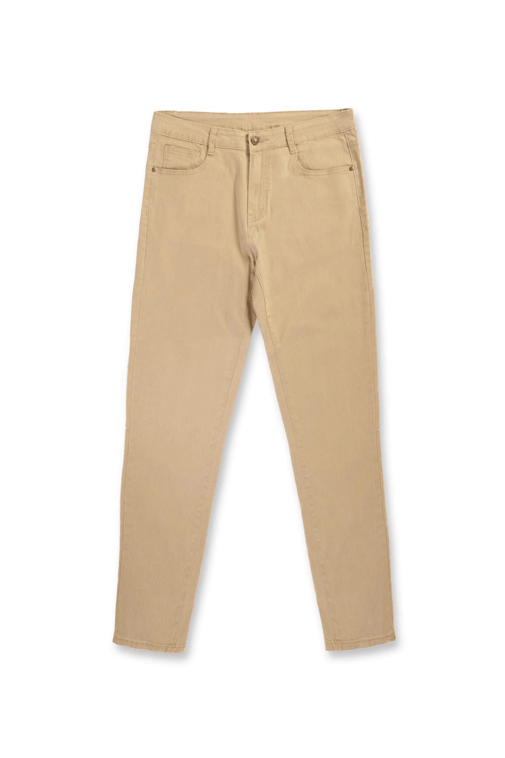 Men's Fitted Stretchy Pants - Khaki sold by Jed North product image thumbnail 6