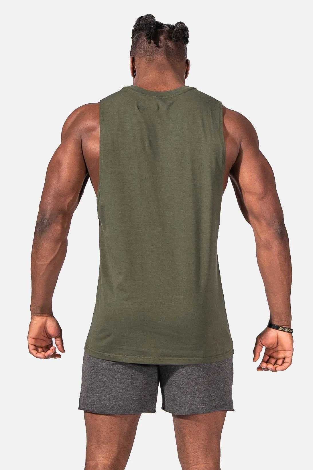 Men's Sleeveless Training Tee - Olive sold by Jed North product image thumbnail 4