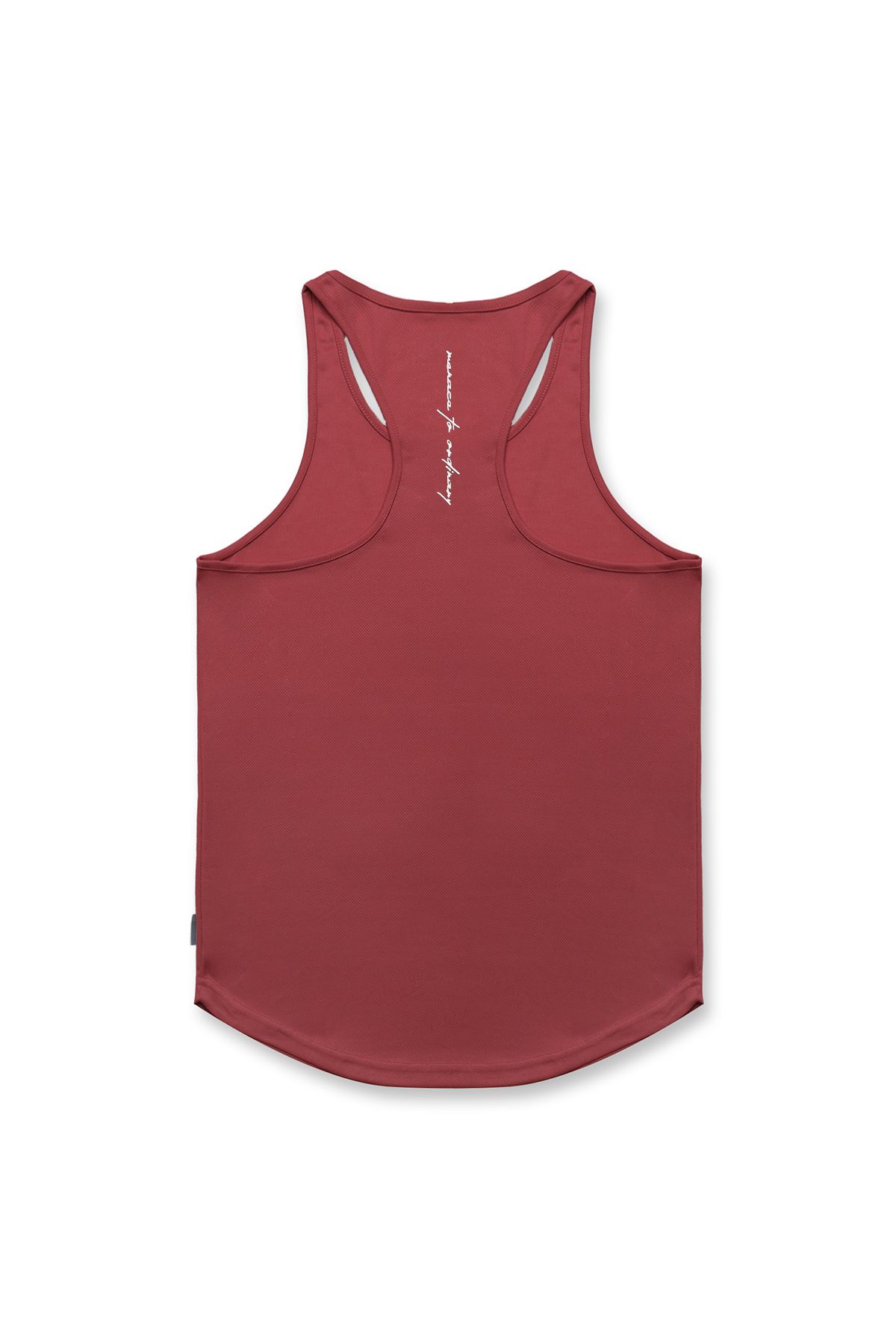 Dri-Fit Bodybuilding Workout Stringer - Maroon Logo sold by Jed North product image thumbnail 2