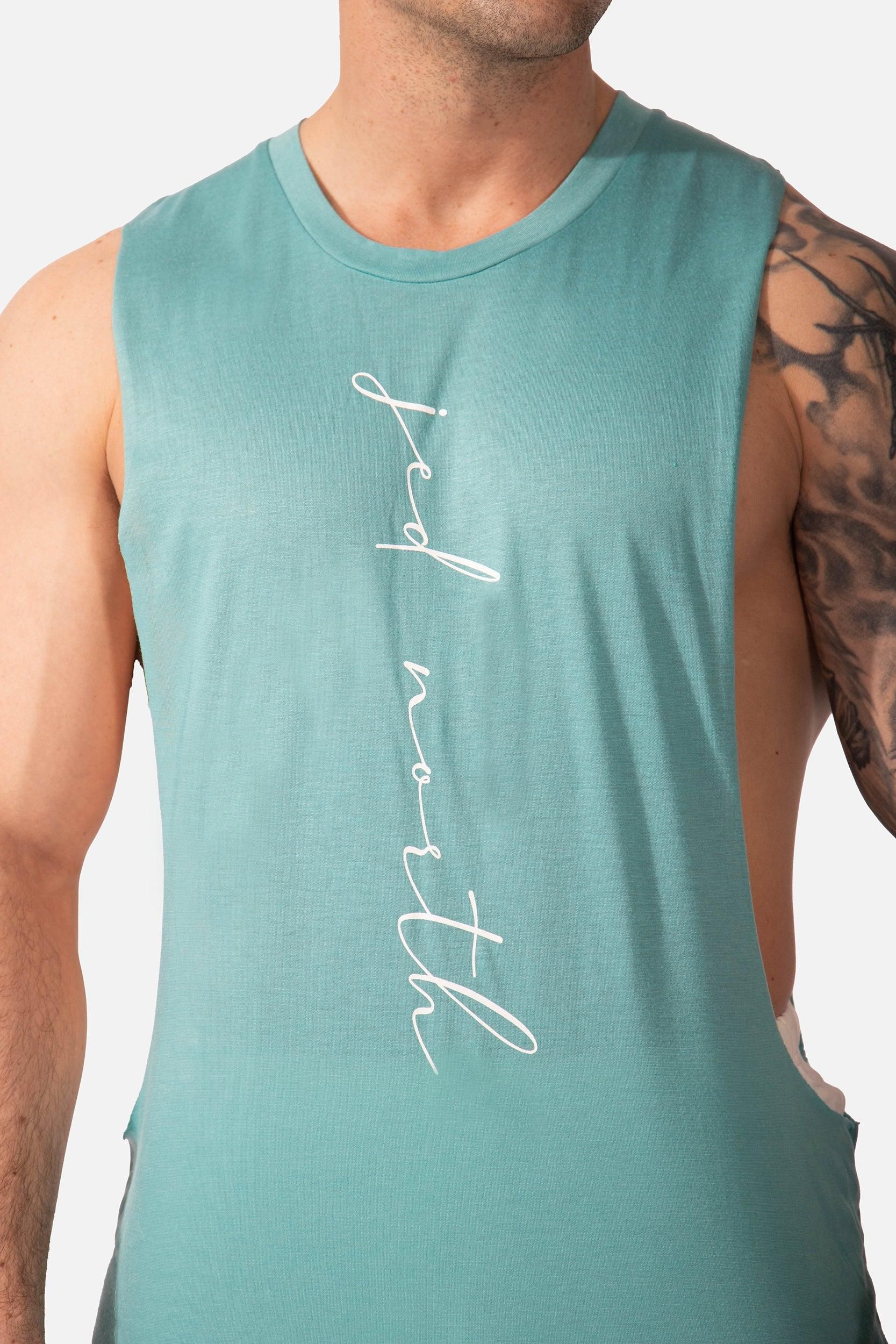 Flux Muscle Tee - Teal sold by Jed North product image thumbnail 5