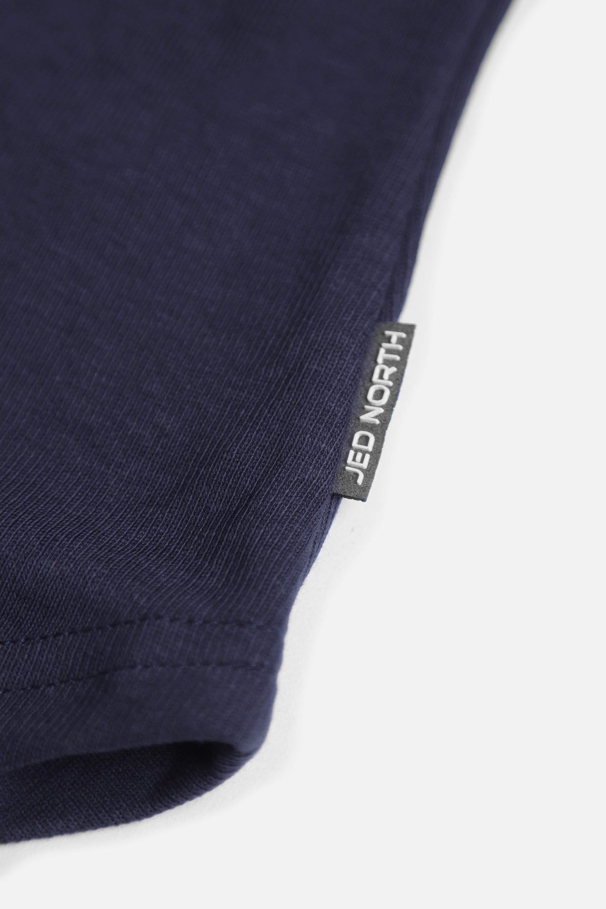 Signature Logo Ribbed Tank Top - Navy & White sold by Jed North product image thumbnail 5