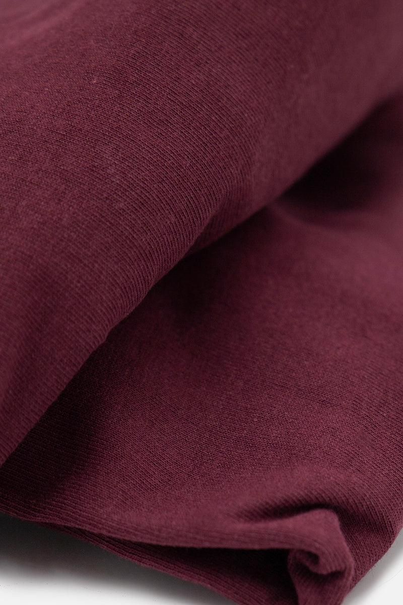 Classic Everyday Oversized T-Shirt - Maroon sold by Jed North product image thumbnail 5