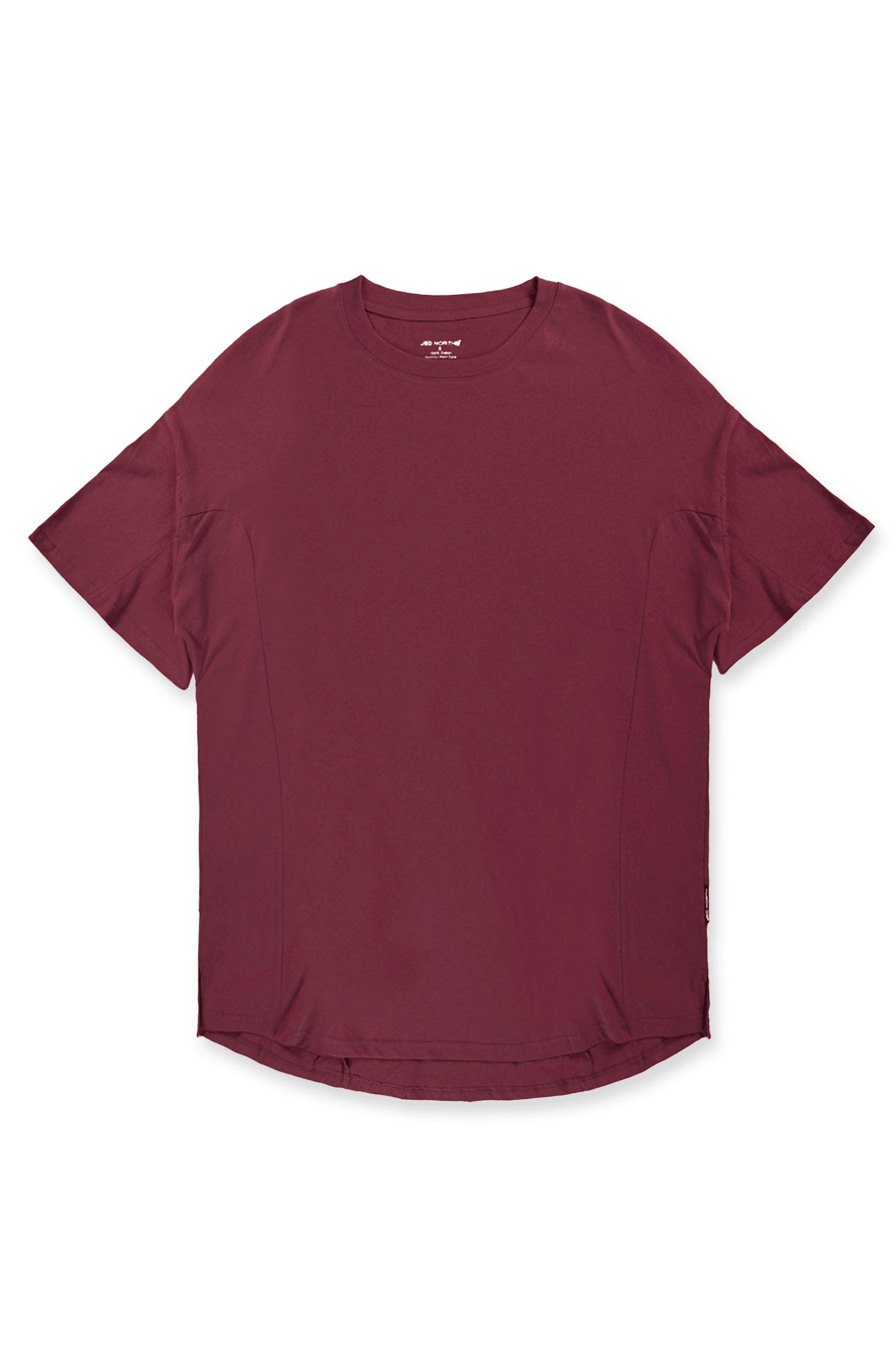 Classic Everyday Oversized T-Shirt - Maroon sold by Jed North product image thumbnail 6