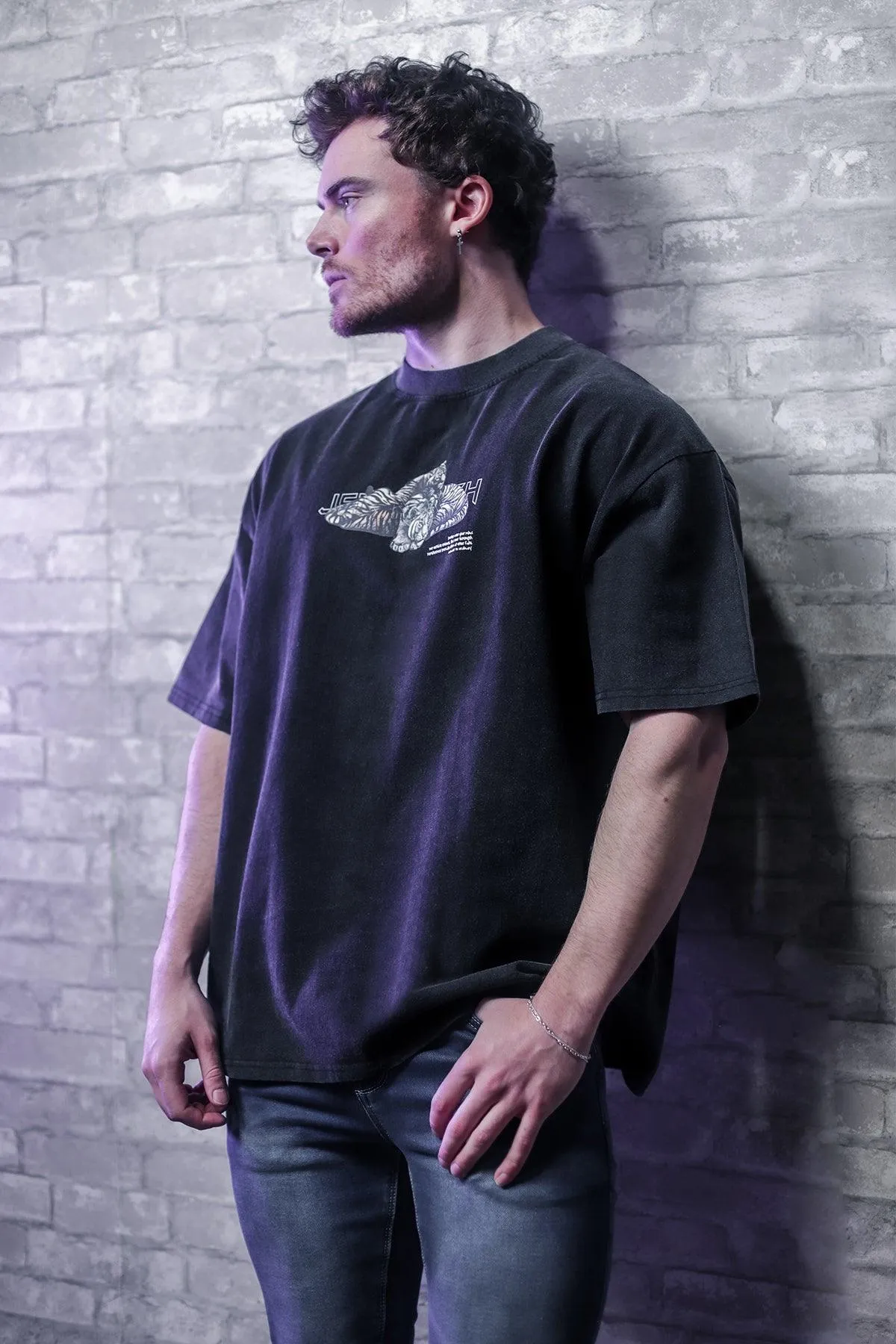 Vintage Oversized T-Shirt - Beast Tamer sold by Jed North product image thumbnail 3