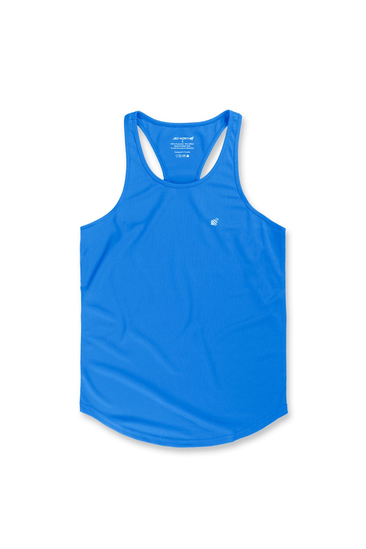Fast-Dry Bodybuilding Workout Stringer - Blue sold by Jed North product image thumbnail 2