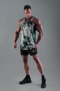 Signature Logo Training Stringer - Tie Dye Gray sold by Jed North