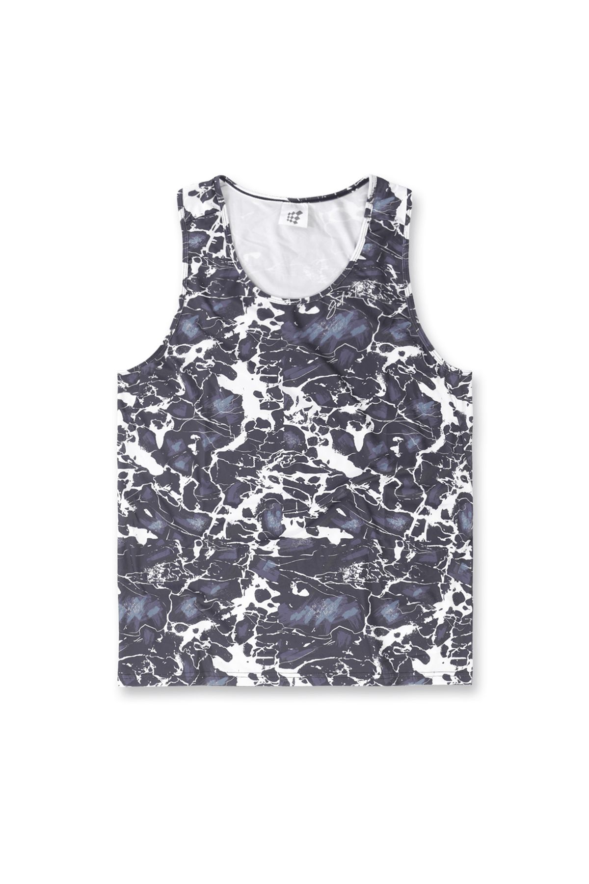 Graphic Muscle Tank Top - Black Marble sold by Jed North product image thumbnail 8