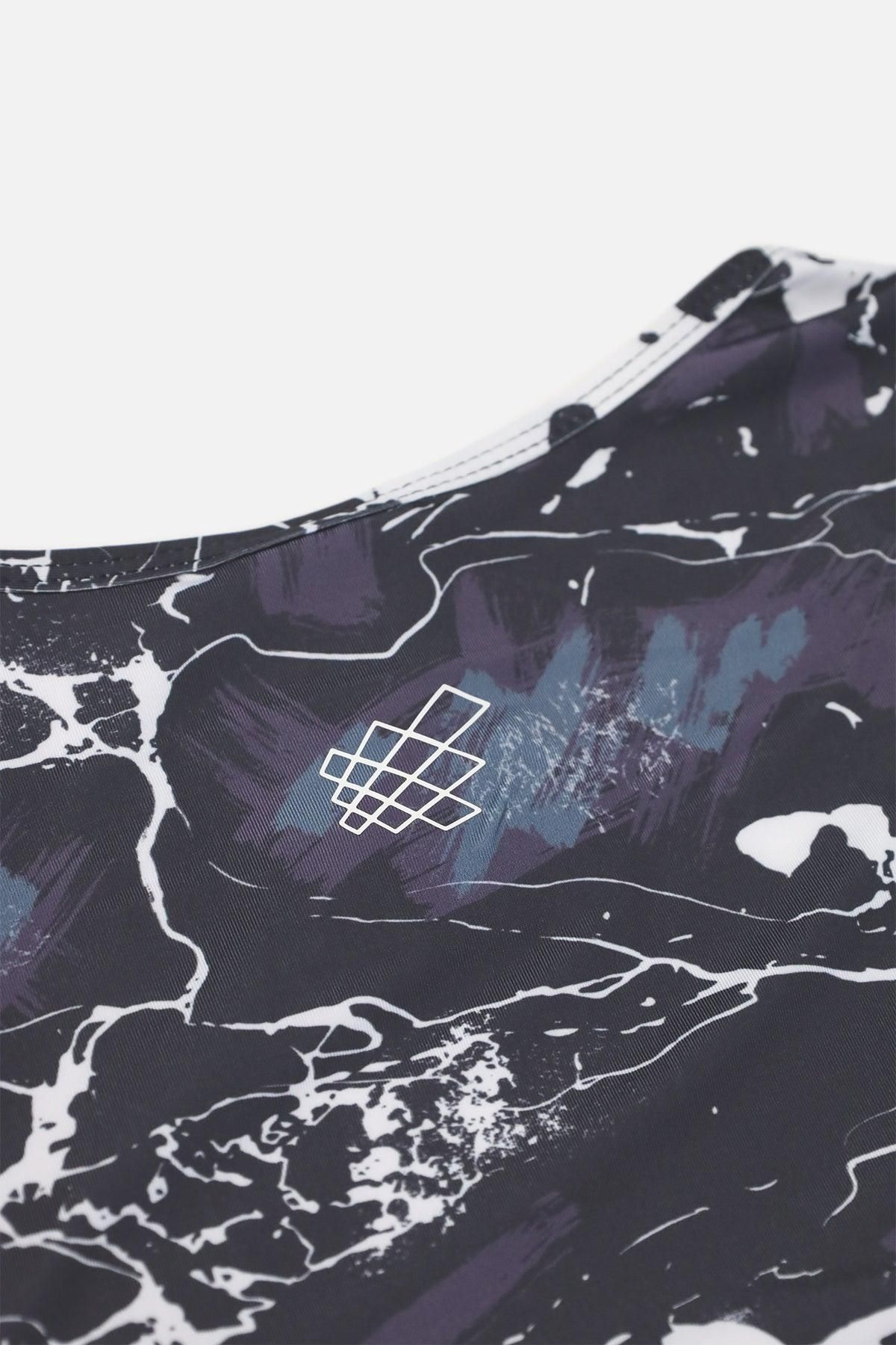 Graphic Muscle Tank Top - Black Marble sold by Jed North product image thumbnail 7