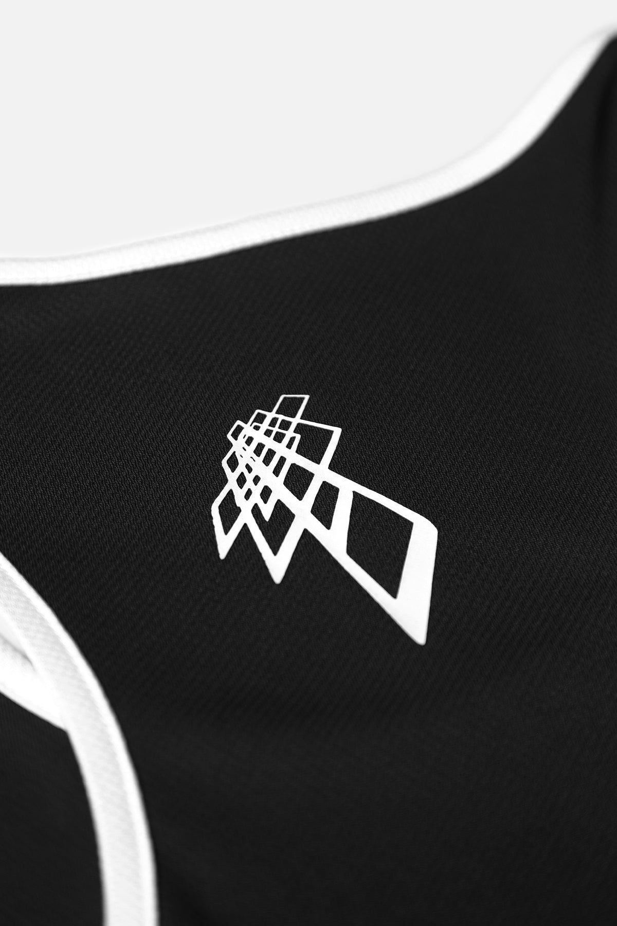 Fast-Dry Workout Stringer - Black & White sold by Jed North product image thumbnail 4