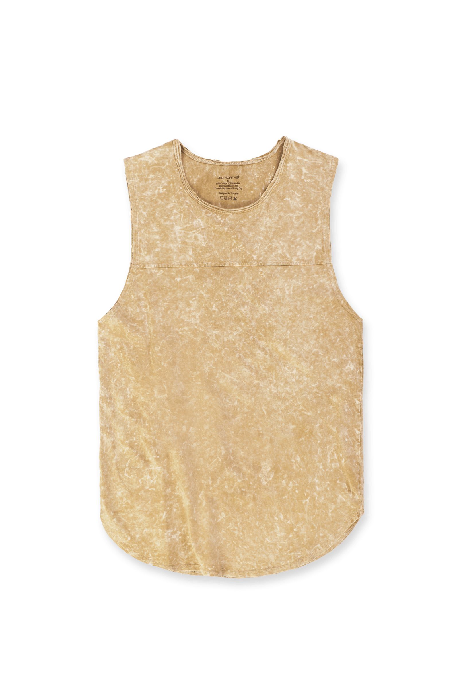 Vintage Washed Muscle Tee - Sandy sold by Jed North product image thumbnail 5