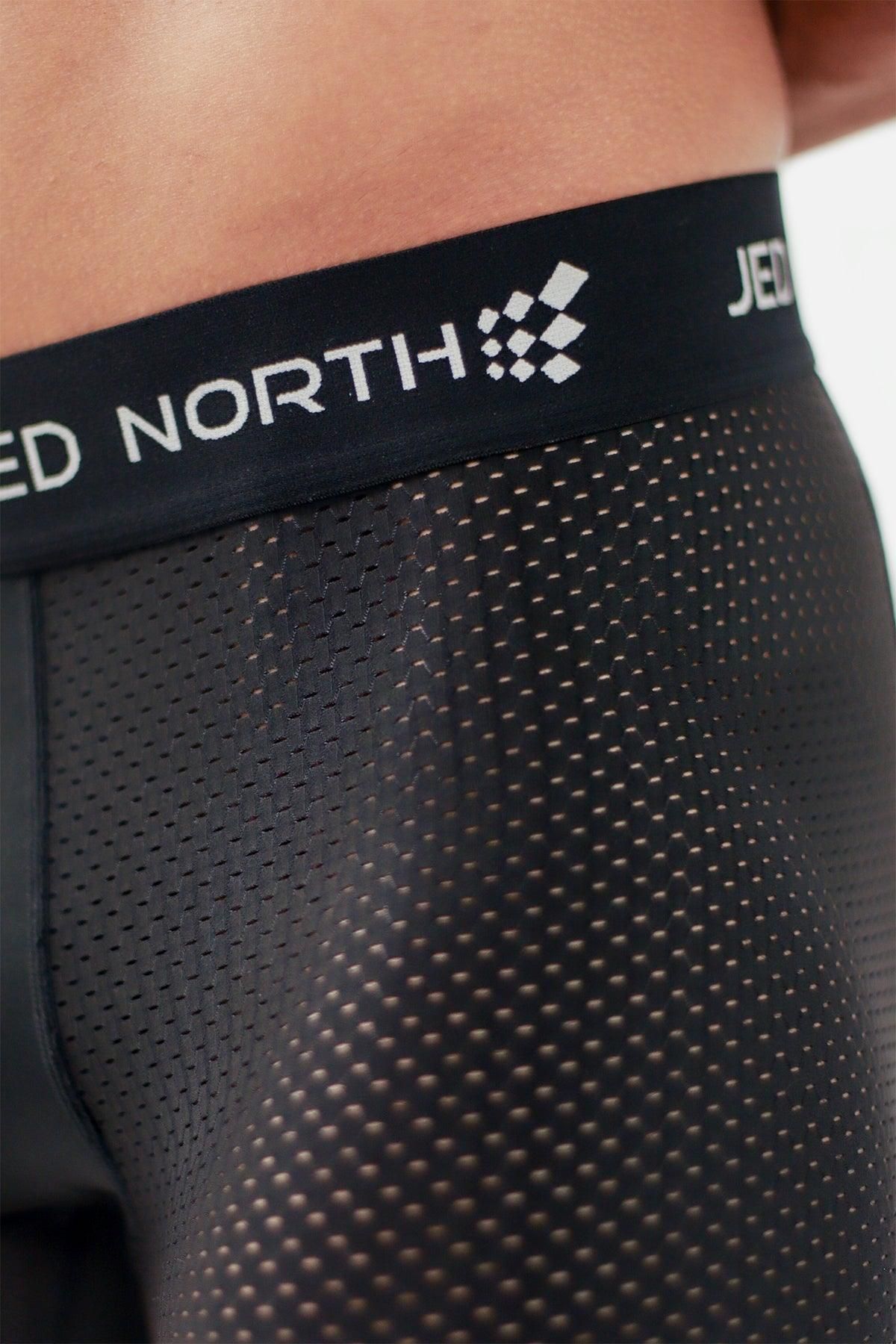 Men's Workout Mesh Boxer Briefs 2 Pack - Black & Stitched Black sold by Jed North product image thumbnail 10