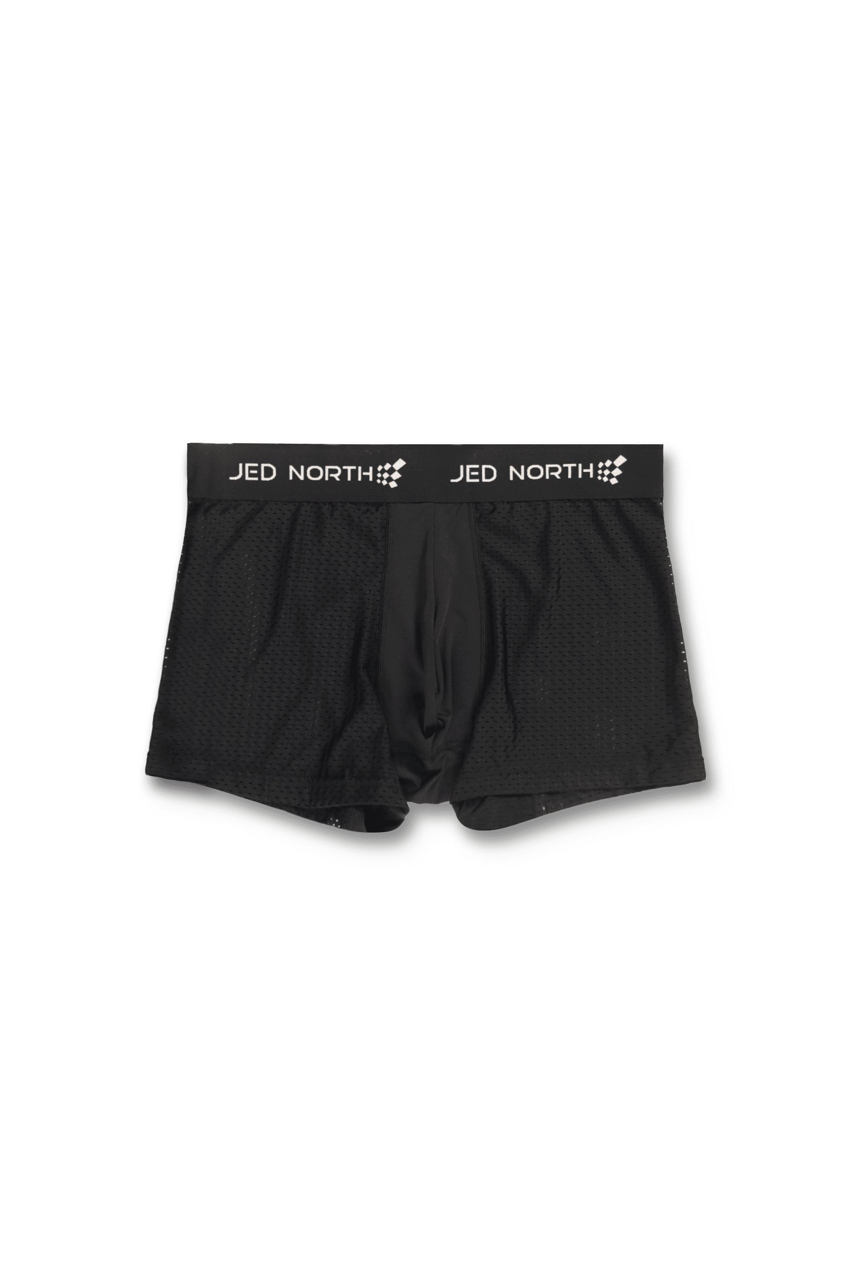 Men's Workout Mesh Boxer Briefs 2 Pack - Black & Stitched Black sold by Jed North product image thumbnail 4