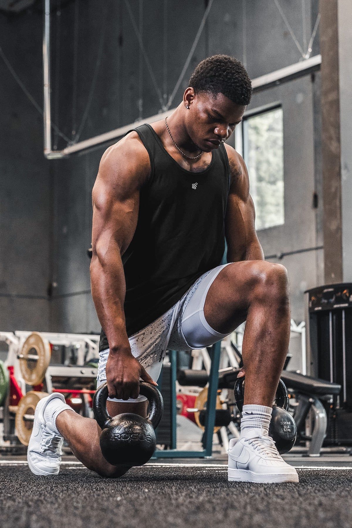 Alpha Microfiber Gym Tank Top - Black sold by Jed North product image thumbnail 3