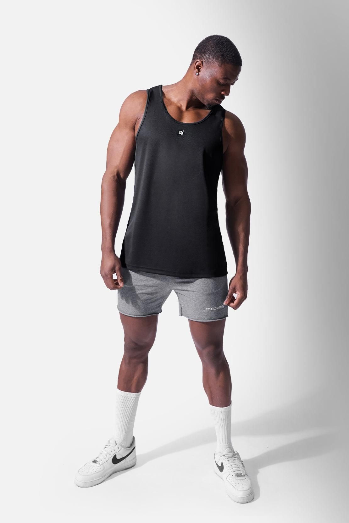 Alpha Microfiber Gym Tank Top - Black sold by Jed North product image thumbnail 5