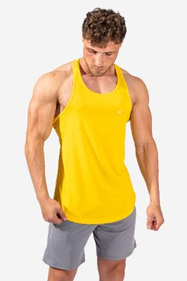 Fast-Dry Bodybuilding Workout Stringer - Yellow sold by Jed North