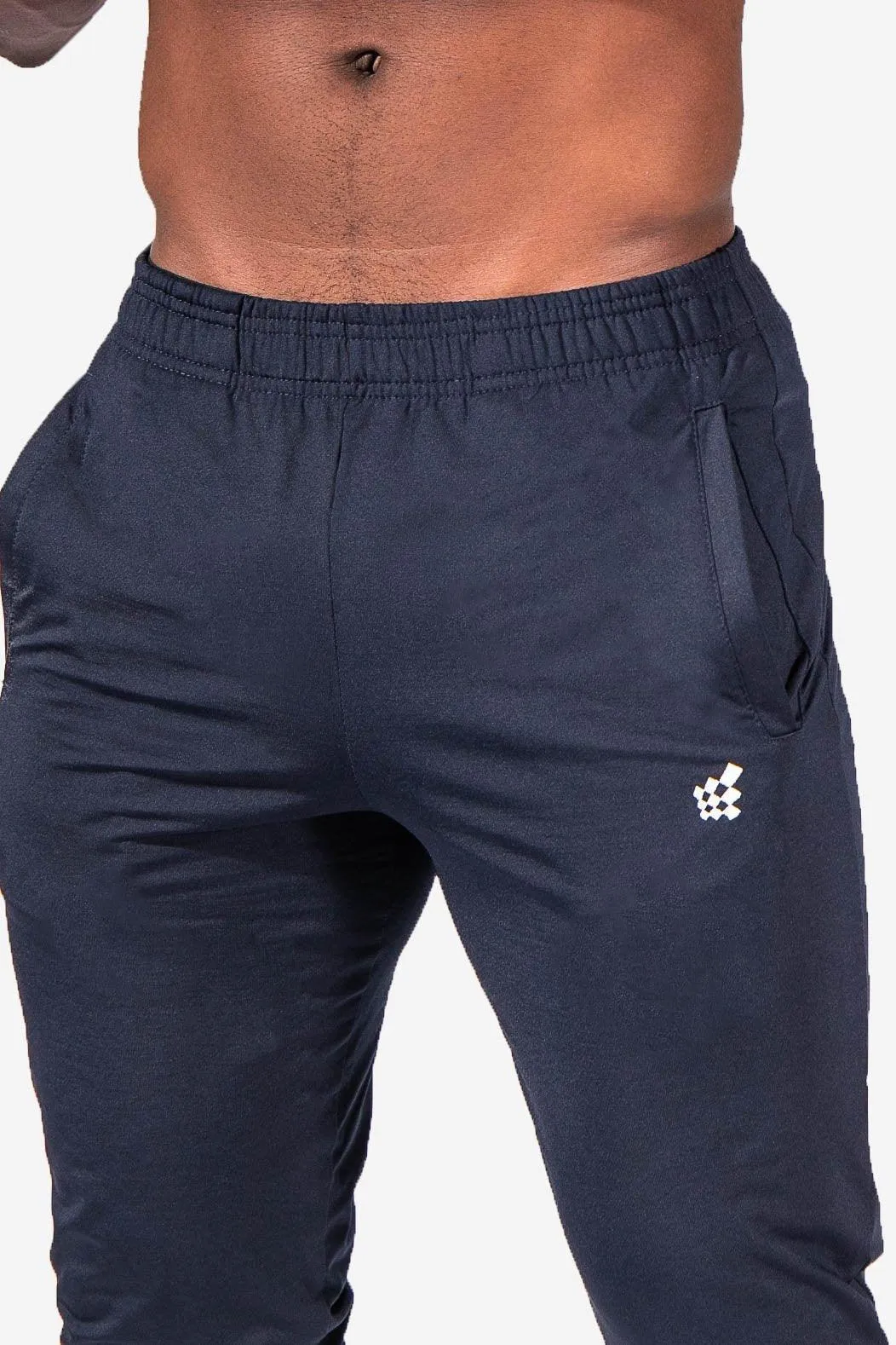 Matrix Tapered Joggers - Navy sold by Jed North product image thumbnail 3