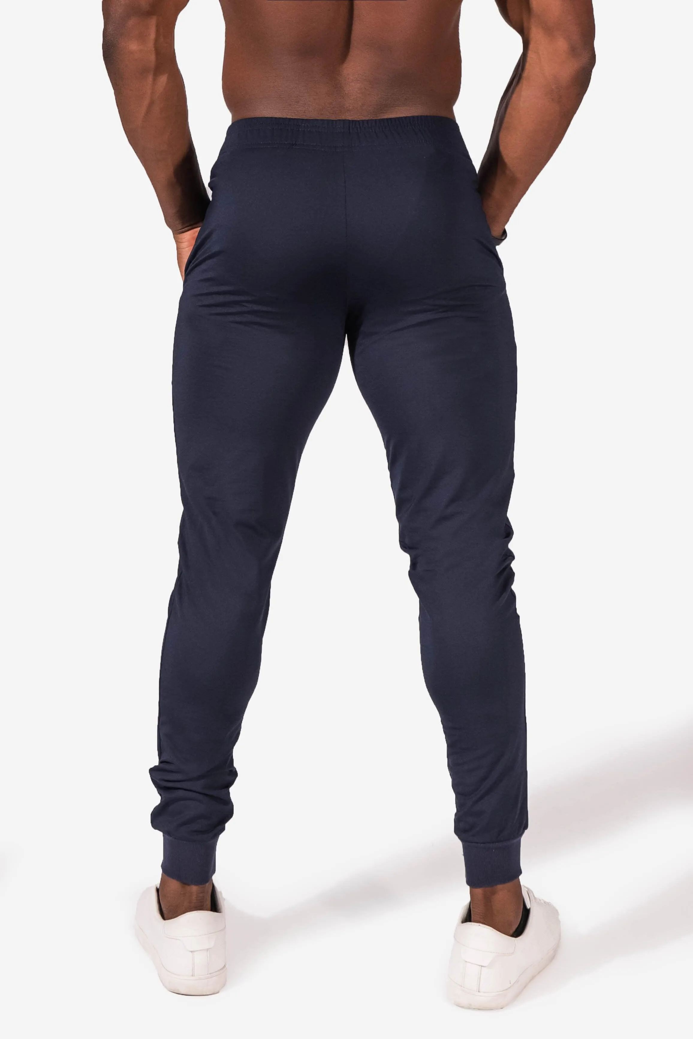Matrix Tapered Joggers - Navy sold by Jed North product image thumbnail 5