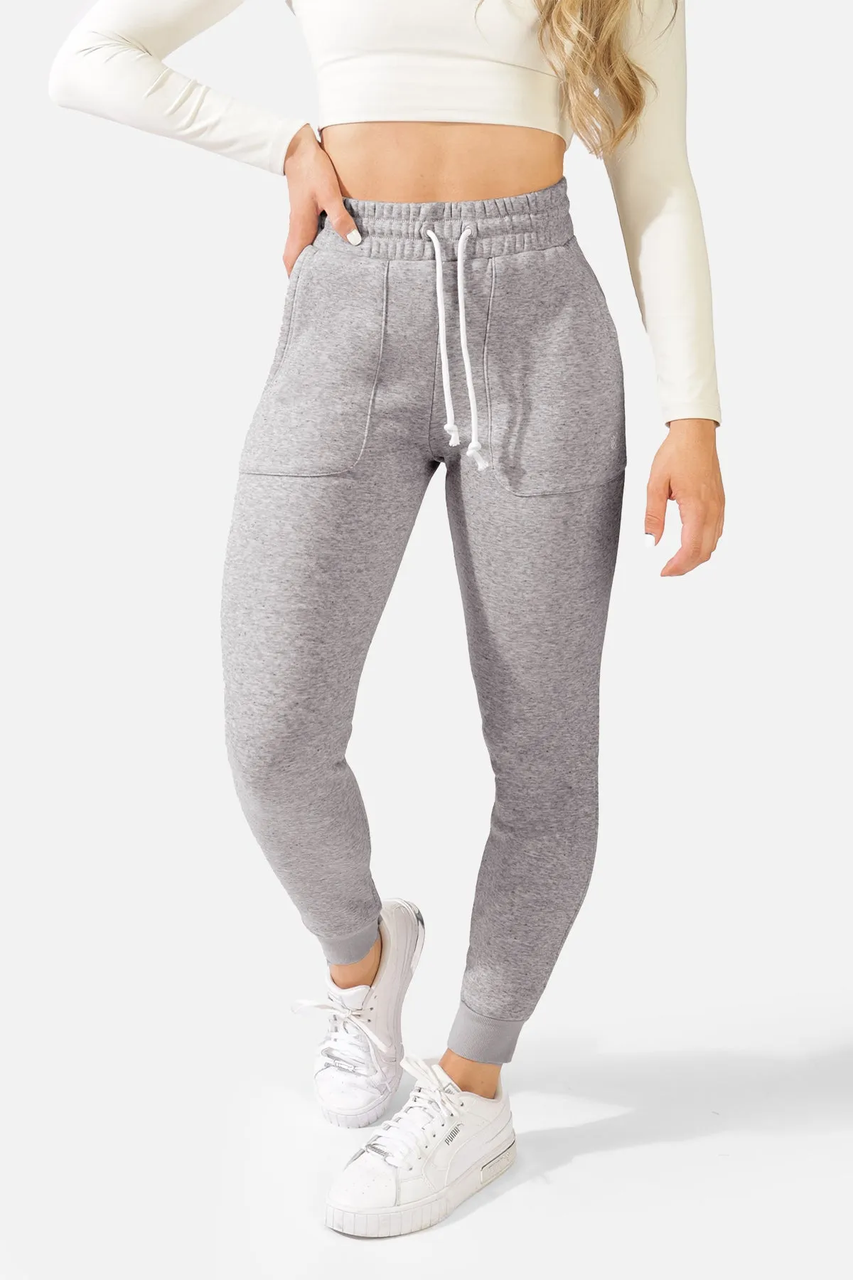 Cozy Knit Joggers - Gray sold by Jed North product image thumbnail 3