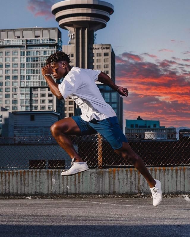 Striker Mid-Length Performance Shorts - Blue sold by Jed North product image thumbnail 4