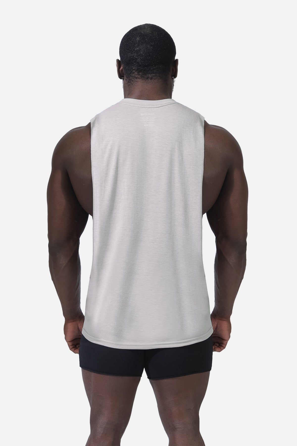 Flux Muscle Tee - Light Gray sold by Jed North product image thumbnail 3