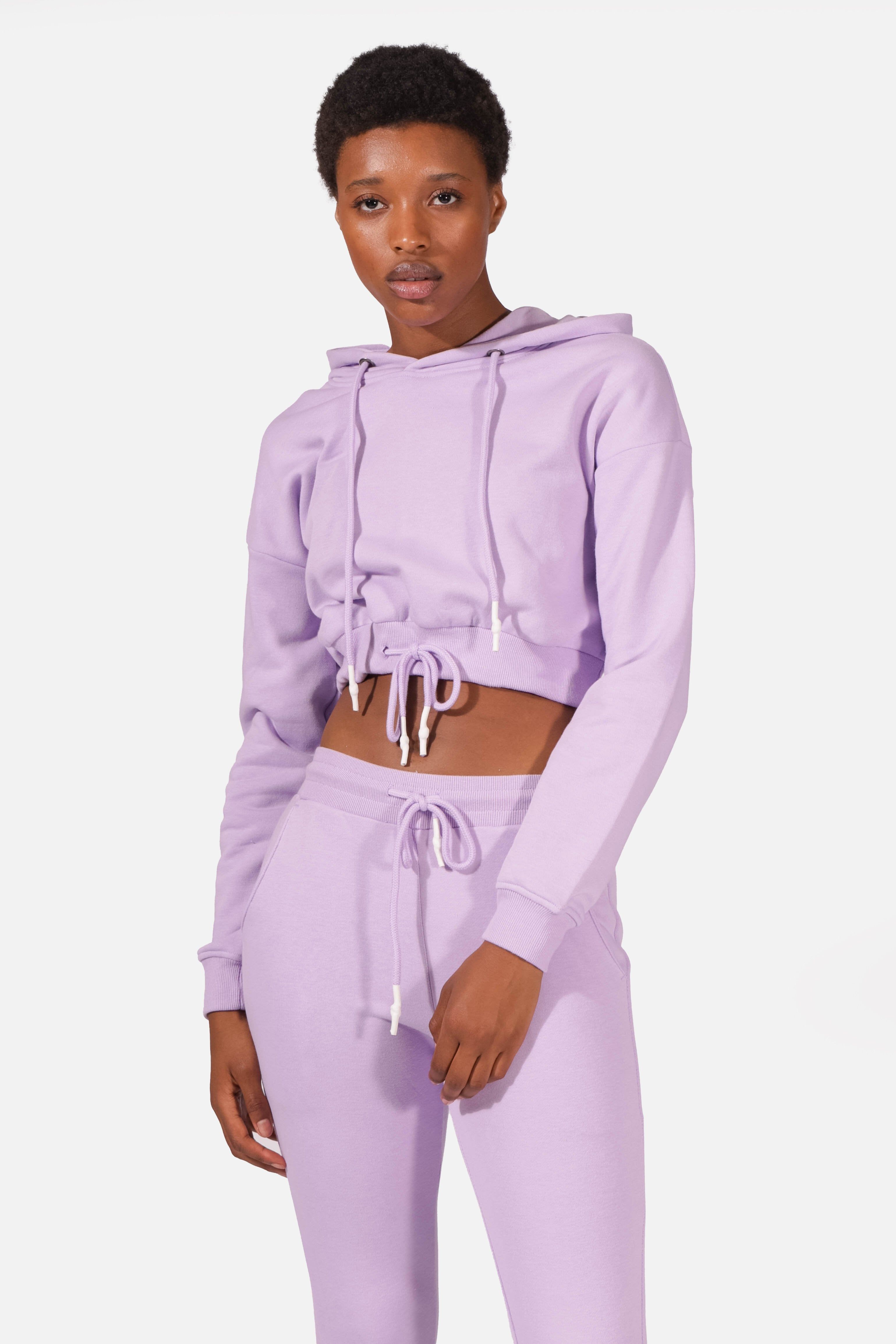 Wild Dreams Cropped Hoodie - Purple sold by Jed North product image thumbnail 2