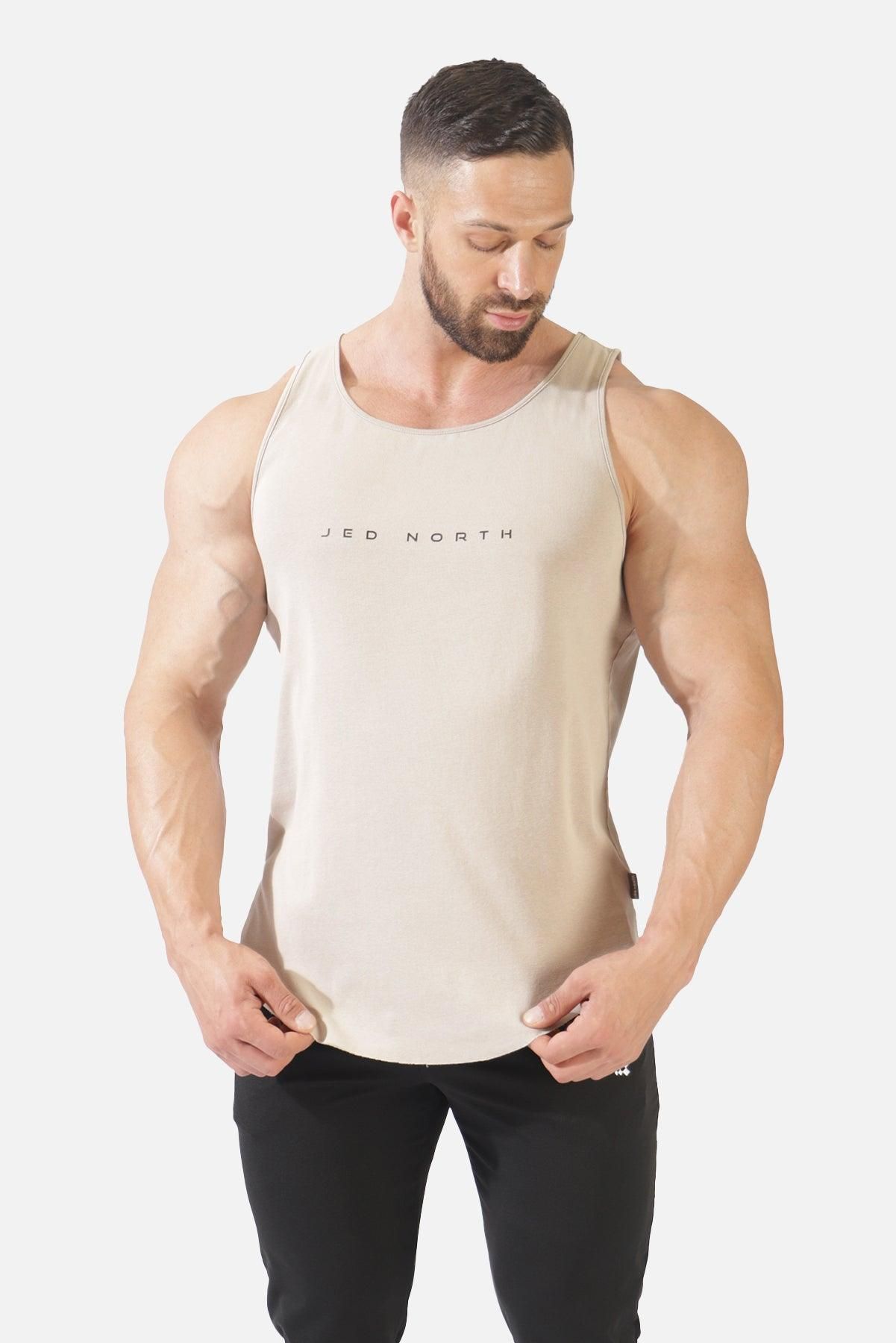 Heavy Duty Workout Tank Top - Light Gray sold by Jed North product image thumbnail 2
