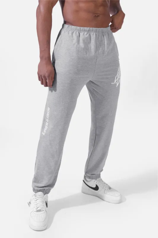 Rest Day Relaxed Fit Joggers - Light Gray sold by Jed North