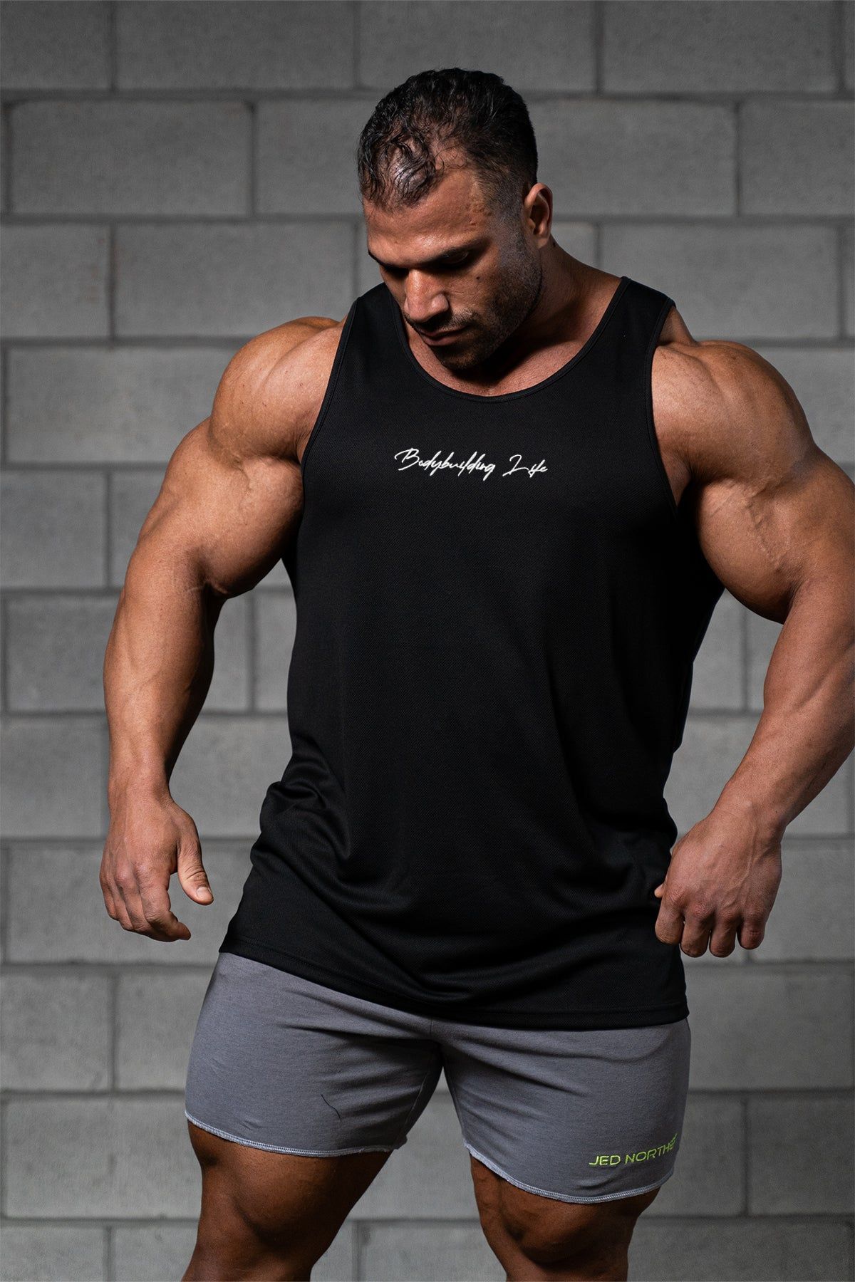 Alpha Microfiber Gym Tank Top - Bodybuilding Life sold by Jed North