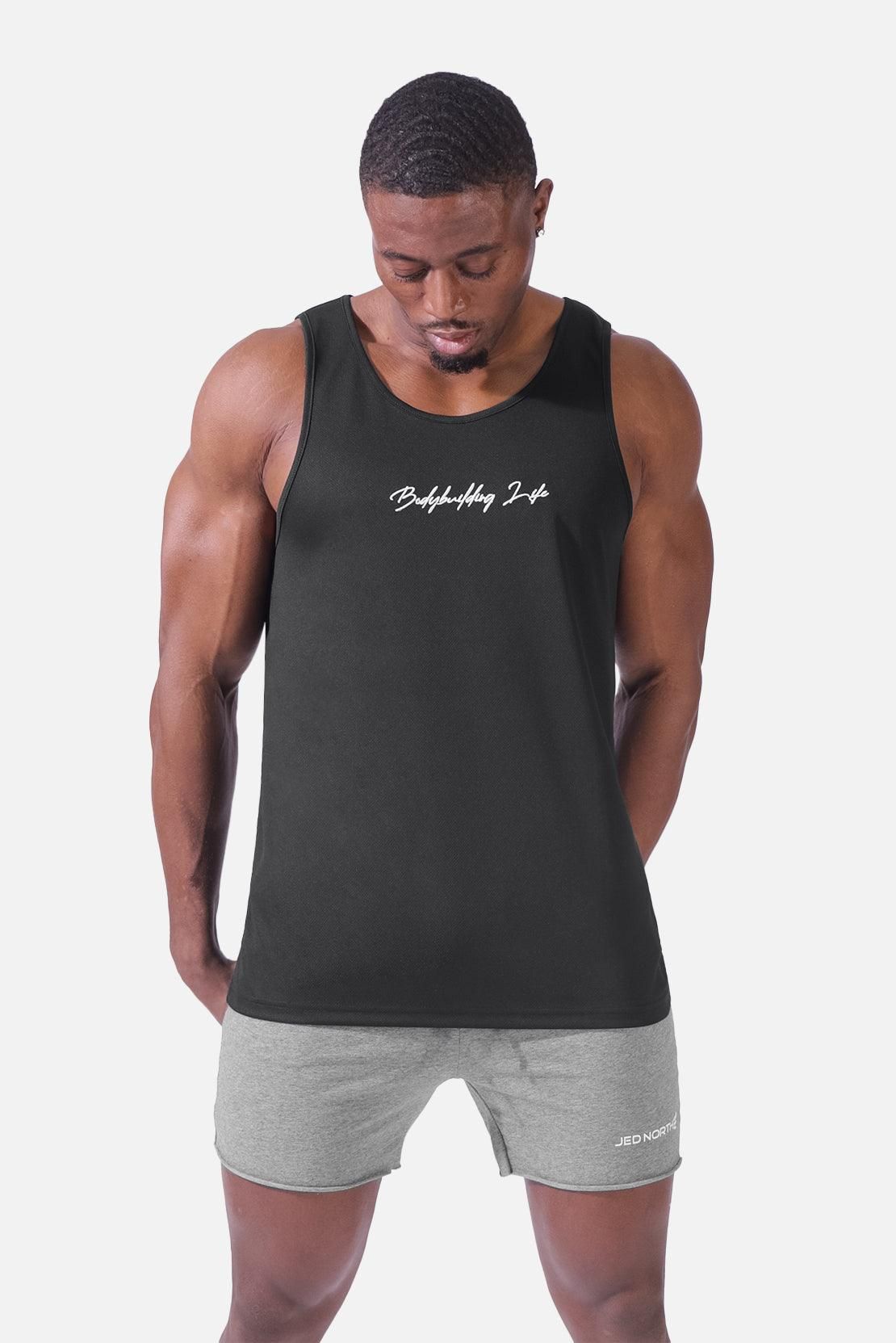 Alpha Microfiber Gym Tank Top - Bodybuilding Life sold by Jed North product image thumbnail 4