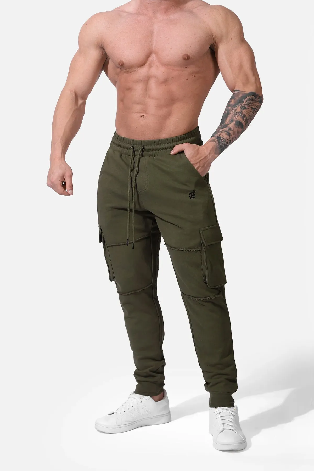 Renegade Cargo Joggers - Olive sold by Jed North