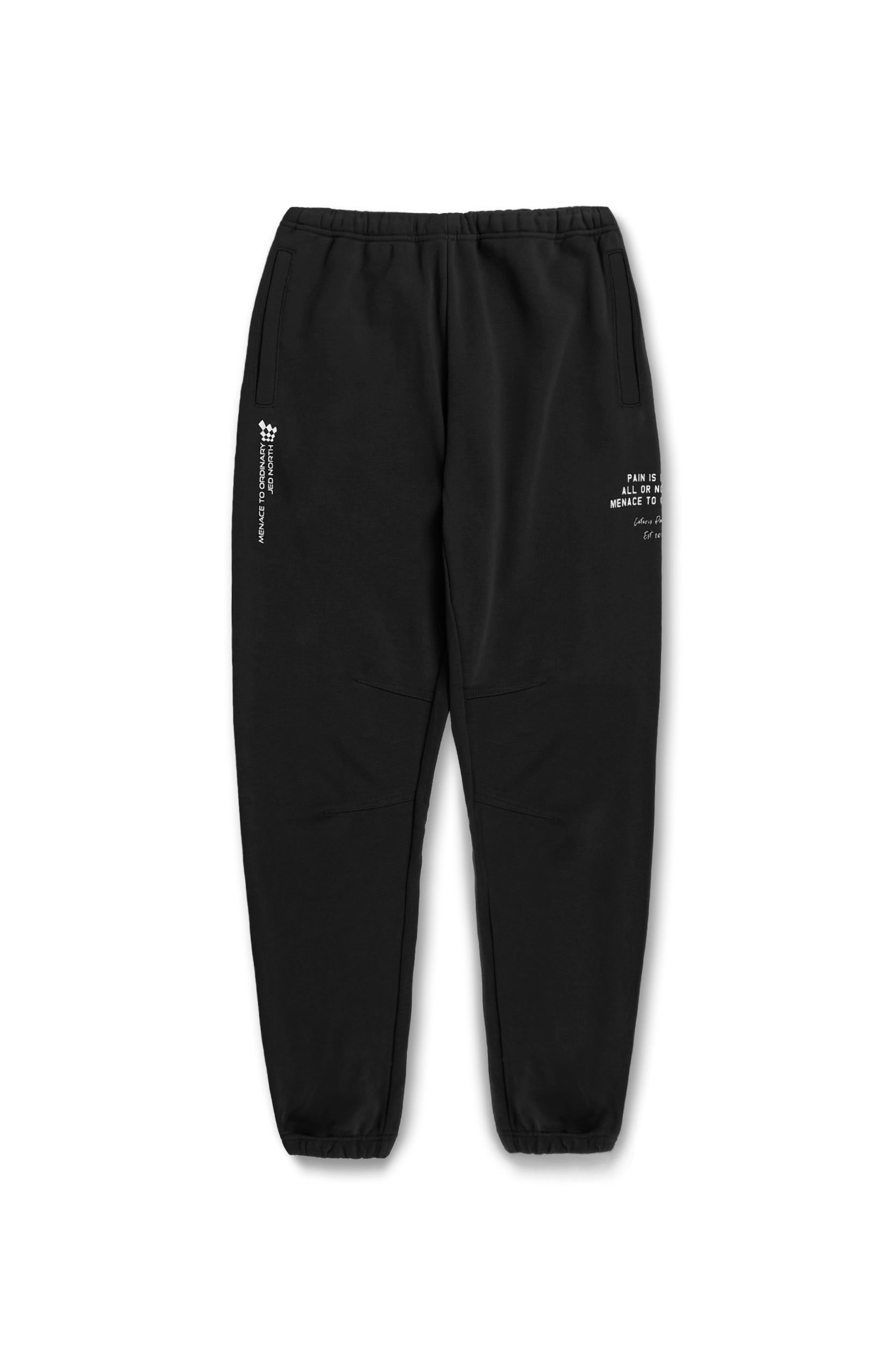 French Terry Athletic Joggers - Black sold by Jed North