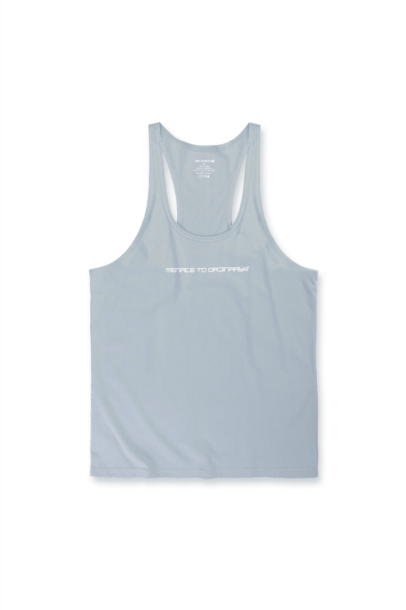 Menace To Ordinary Racerback Stringer - Light Blue sold by Jed North product image thumbnail 4