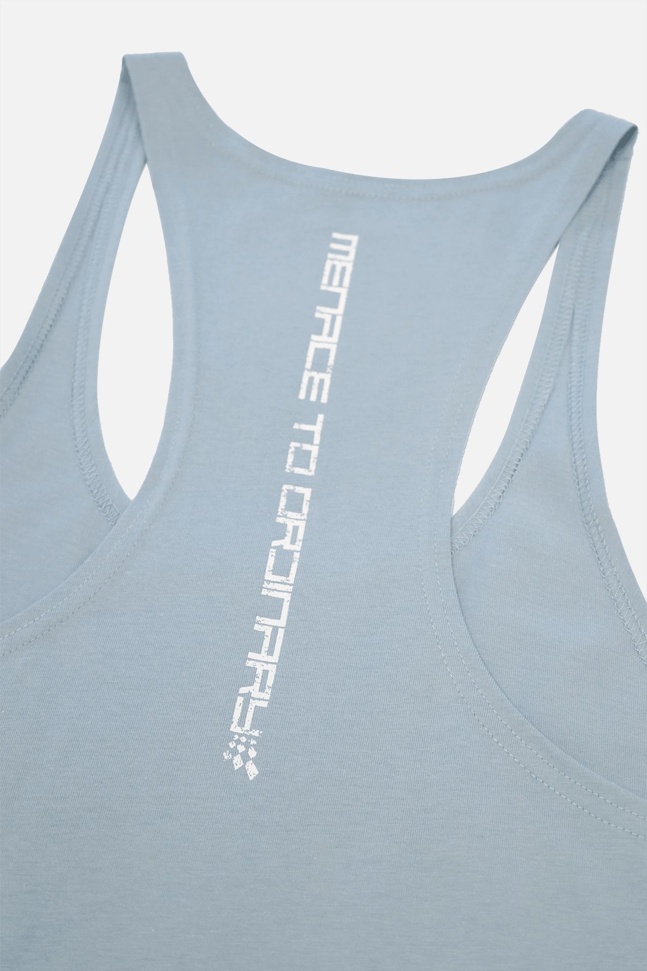 Menace To Ordinary Racerback Stringer - Light Blue sold by Jed North product image thumbnail 6