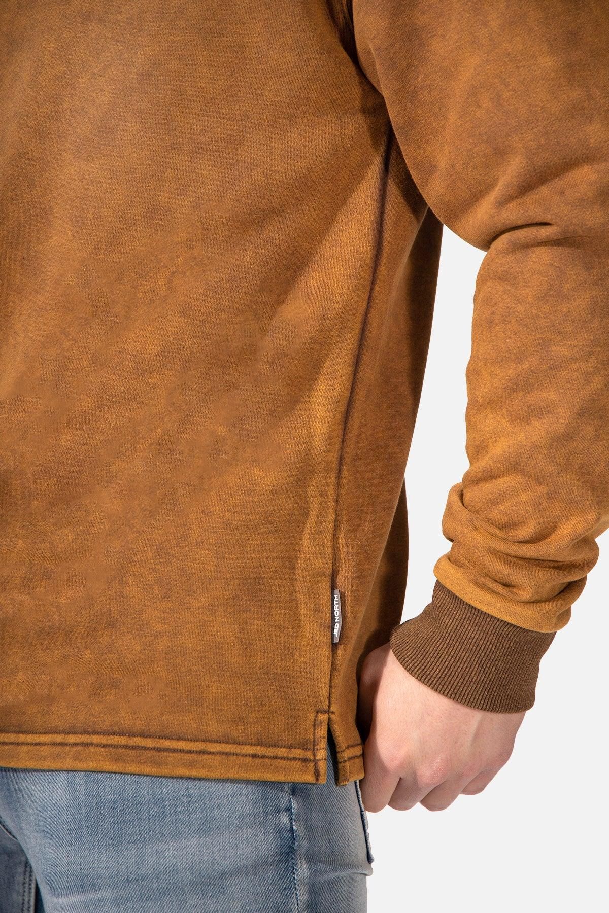Certified Oversized Crewneck Sweater - Vintage Wash Brown sold by Jed North product image thumbnail 2