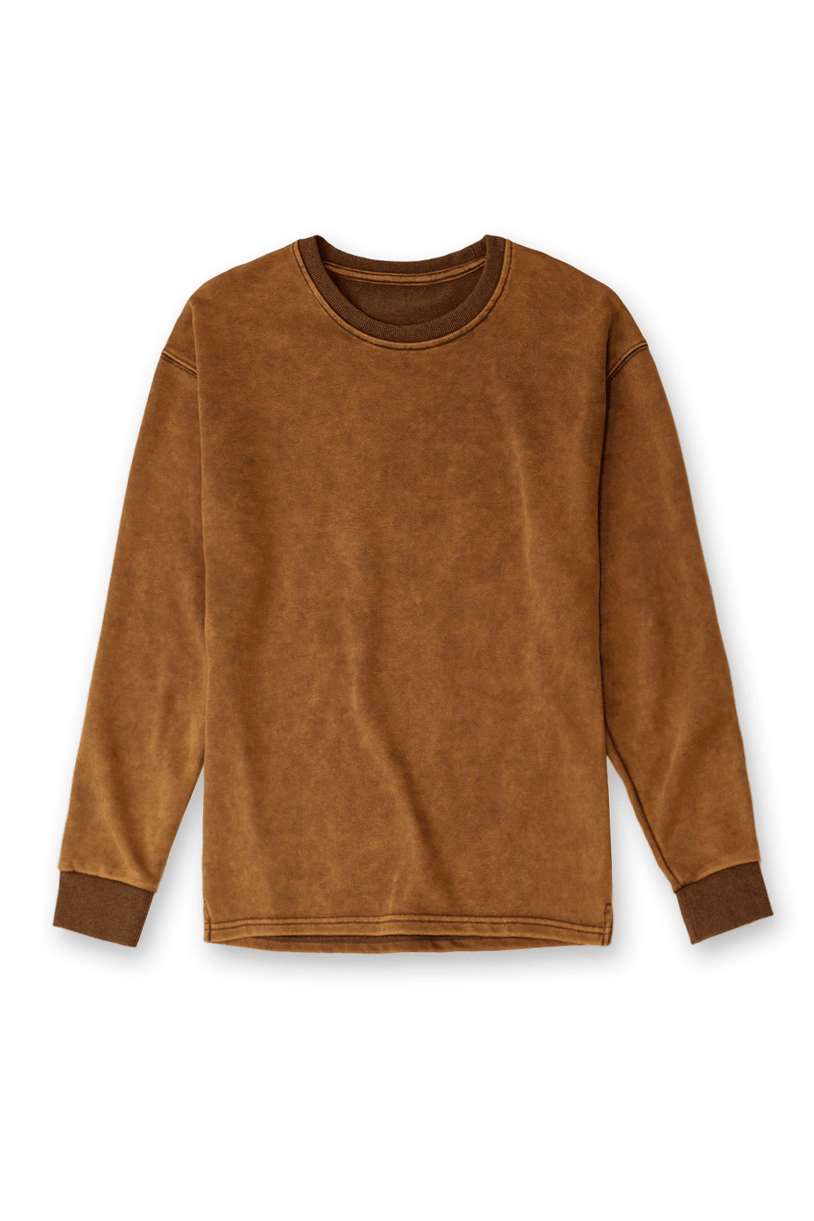 Certified Oversized Crewneck Sweater - Vintage Wash Brown sold by Jed North product image thumbnail 8