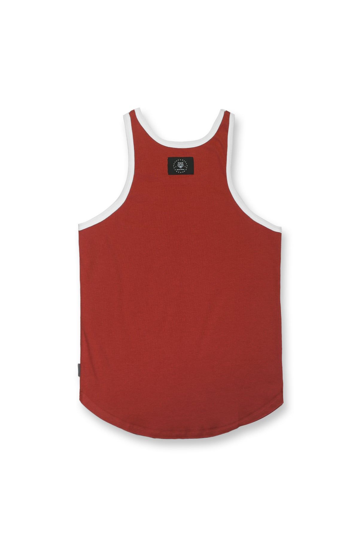 Signature Logo Ribbed Tank Top - Red & White sold by Jed North product image thumbnail 2