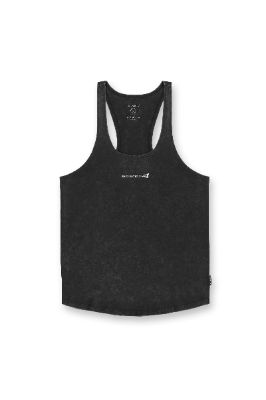 Classic Vintage Washed Racerback Stringer - Black sold by Jed North