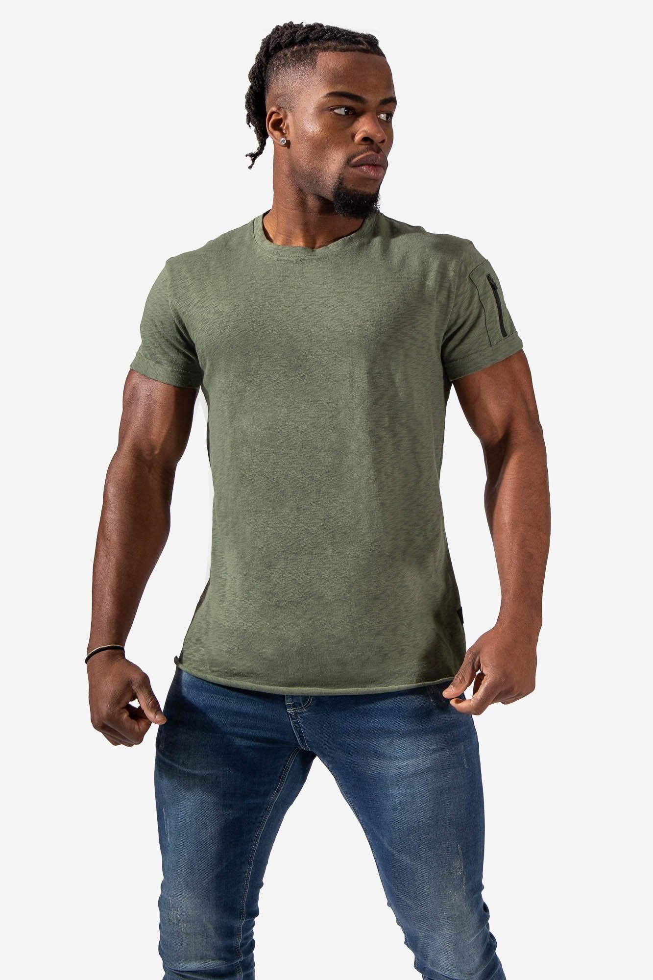 Duo Utility T-Shirt - Olive sold by Jed North product image thumbnail 5