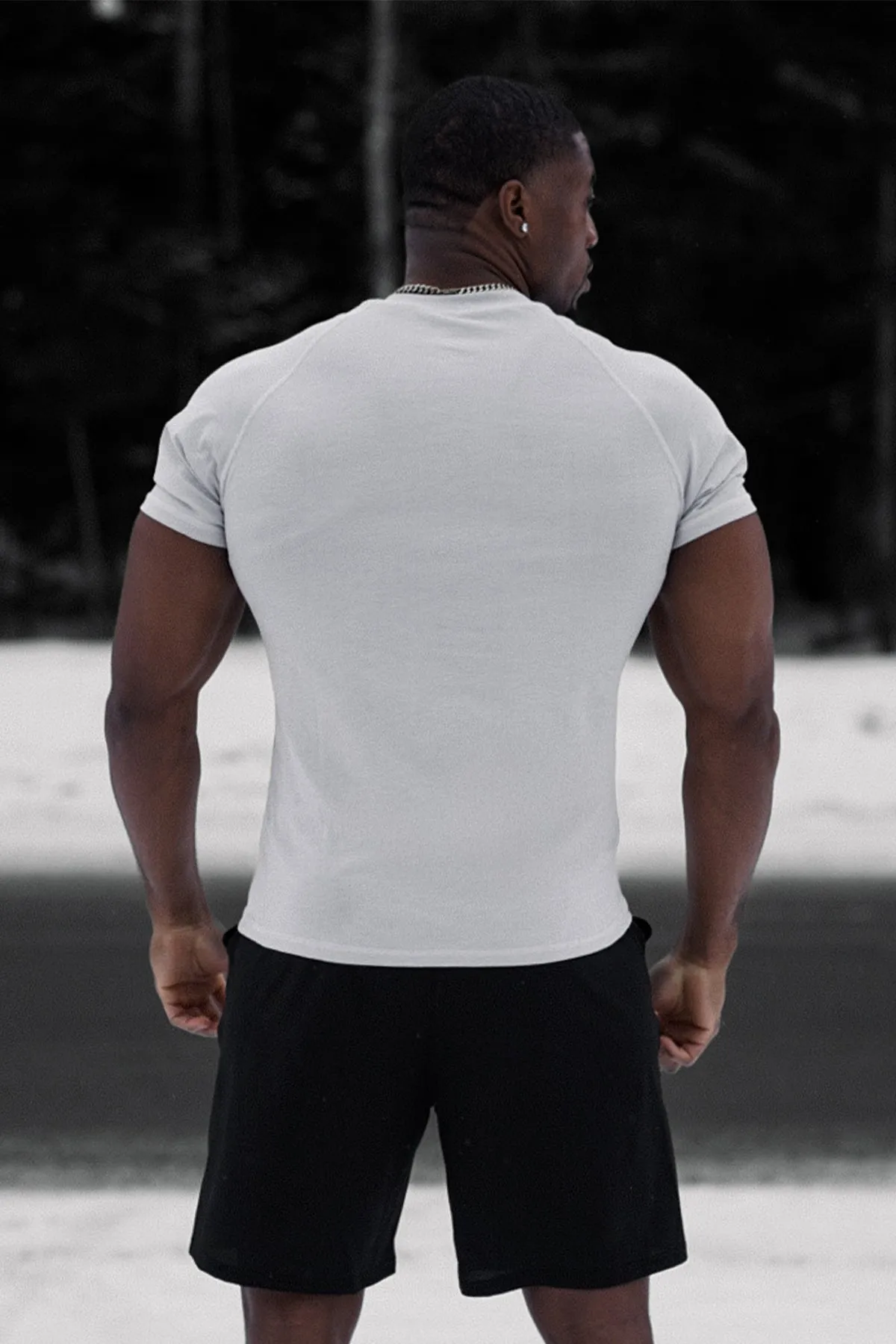 Agile Short Sleeve Training Tee - Light Gray sold by Jed North product image thumbnail 5