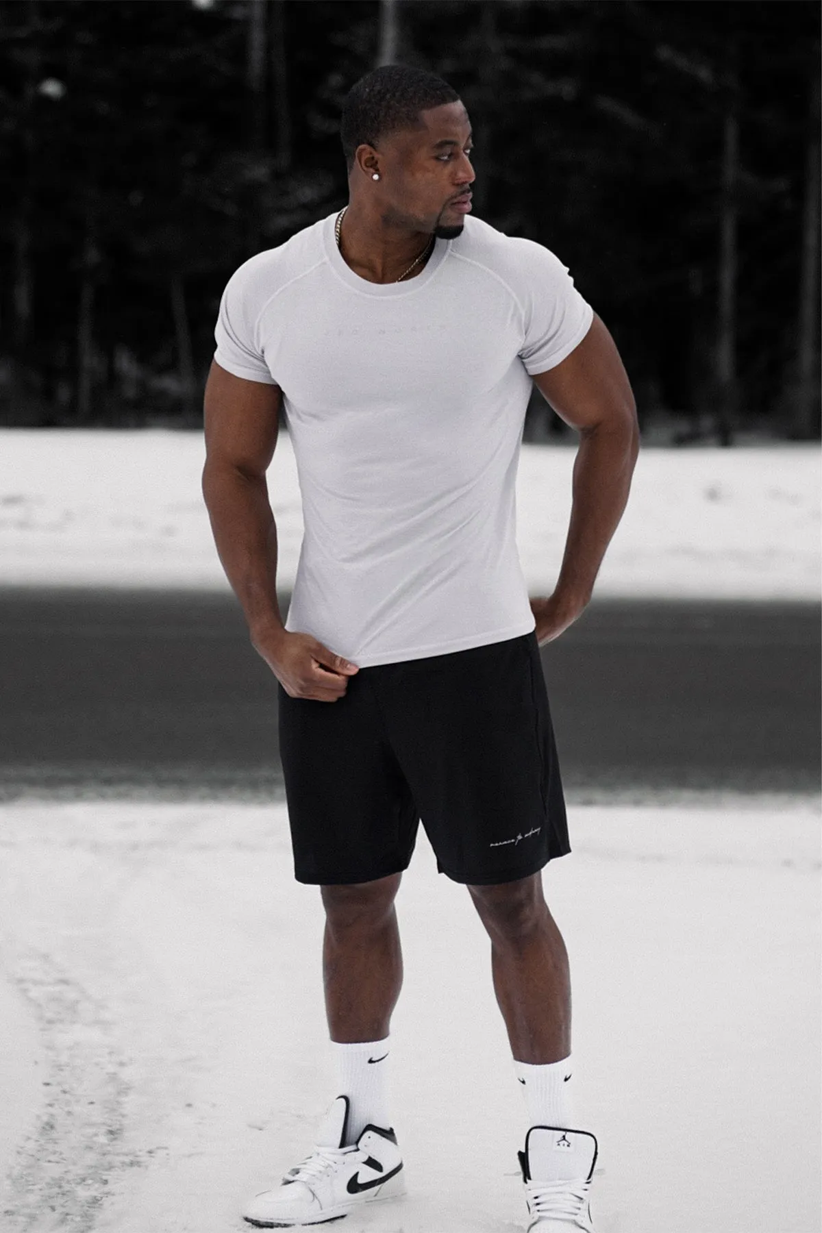 Agile Short Sleeve Training Tee - Light Gray sold by Jed North product image thumbnail 3