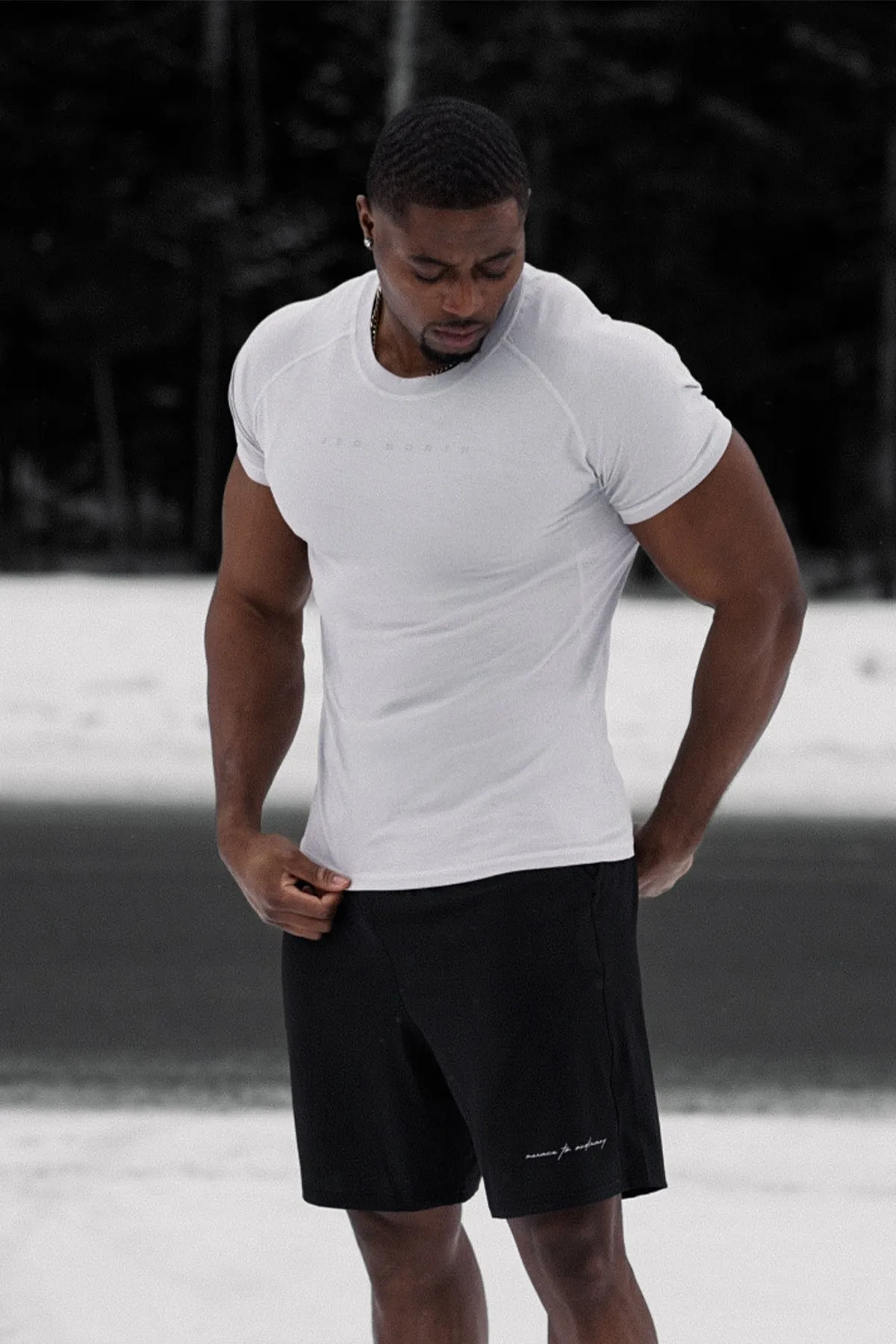 Agile Short Sleeve Training Tee - Light Gray sold by Jed North