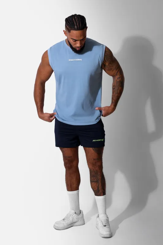 Sleeveless Muscle Tee - Light Blue sold by Jed North