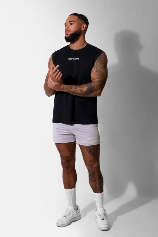 Sleeveless Muscle Tee - Black sold by Jed North