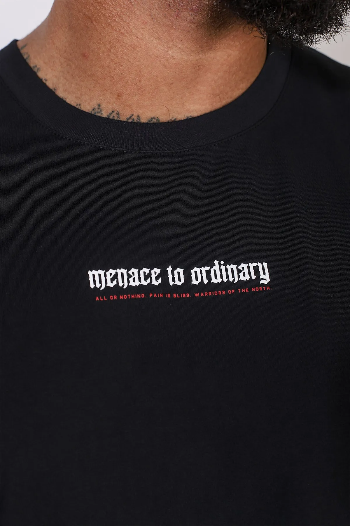 Sleeveless Muscle Tee - Black sold by Jed North product image thumbnail 2